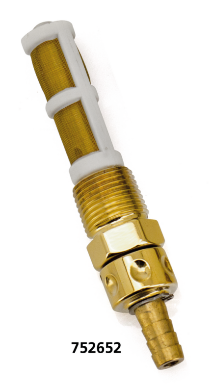 K-Tech 3/8"NPT polished brass petcock