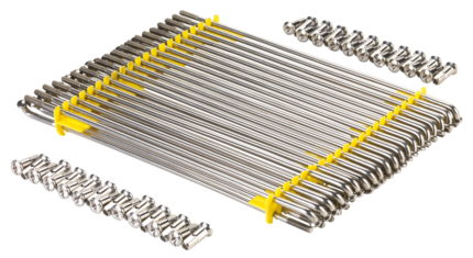 K-Tech 40 spokes 21" inox mini drum hub