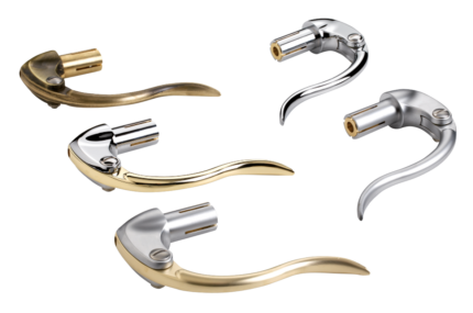 K-Tech Retro inverted control Chr/Brass