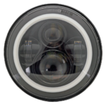LED 7" HALO Headlight Unit Style 1, - Image 3