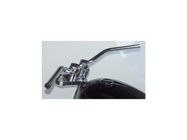 1" Roadster Handlebar Dimpled Chrome 1"