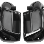 Leg Fairings Gloss Black FLH/T14-Up,