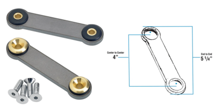 Frisco Gas Tank Brass Mounting Kit