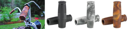 Lowbrow Cole Foster Grips 7/8" Black