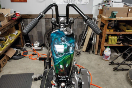 Narrow Rabbit 1" Handlebars Dimpled Blk