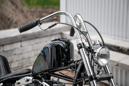 Narrow Rabbit 1" Handlebars Dimpled Chr