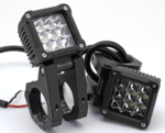 MCJ Crash Bar Spotlight Set
