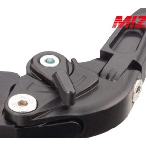 Adjustable and Foldable Replacement Lever Black Anodized Clutch Side