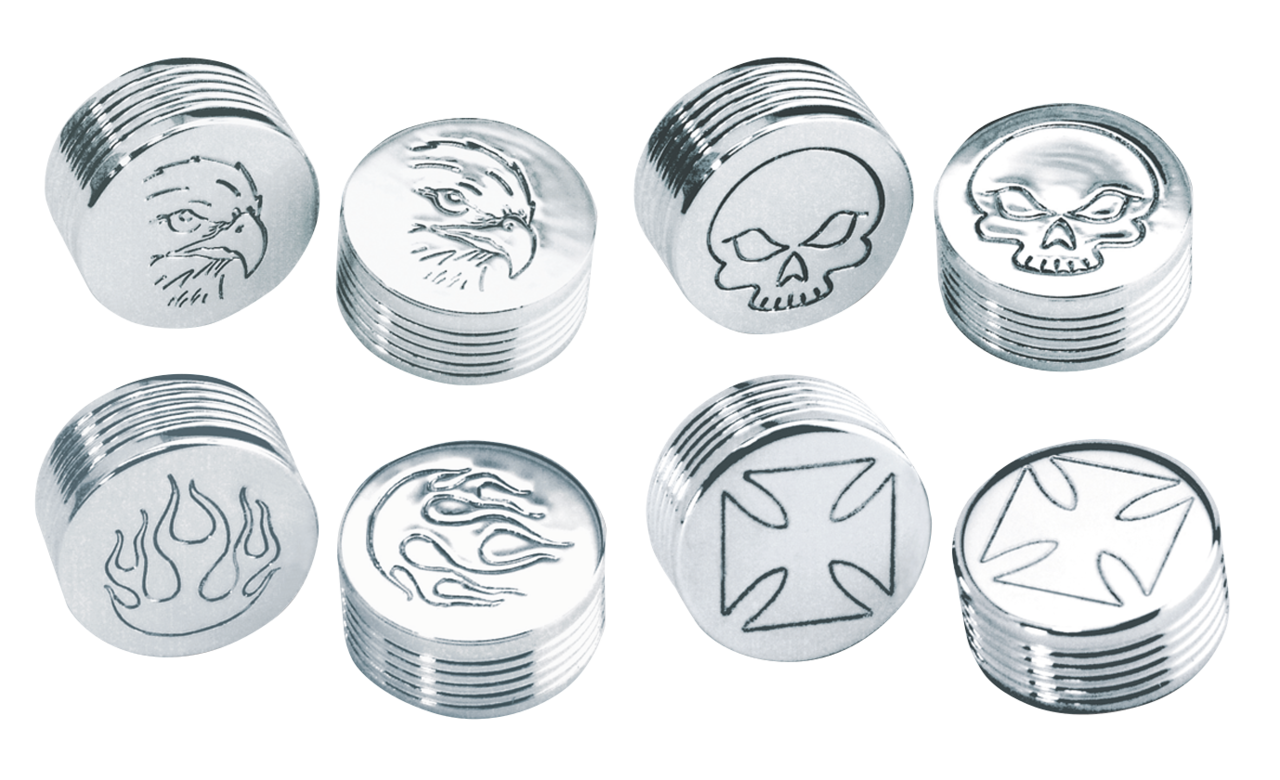 Hex Bolt cap 1/4" Eagle design