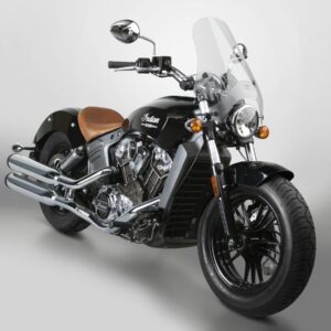 Street Shield Windshield with QuickSet Mount For 1" handlebars