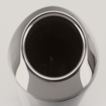 Oval muffler Stainless steel 1-3/4" I.D.,