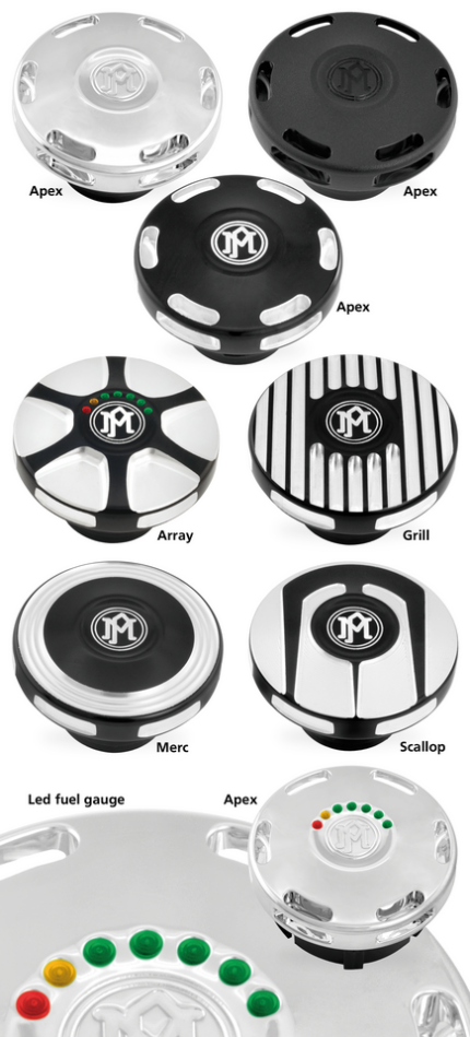 PM Apex Fuel Cap Chrome 96-Up