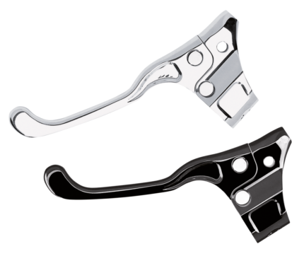PM Clutch lever assembly chrome 84-06