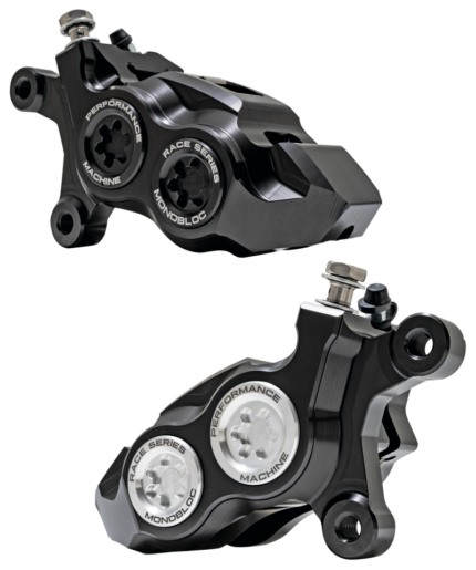 PM Monobloc Caliper 137x4B Left Blk