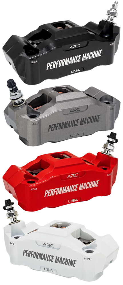 PM Race Series 4 Rad. Caliper RH Black