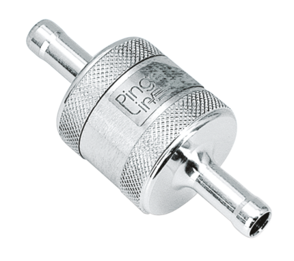 PINGEL IN-LINE fuel filter satin
