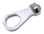 Billet Speedo cable guide chr.