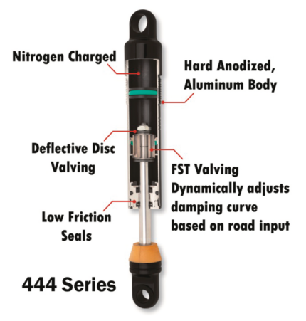P.S. 444 Shocks 13" chrome FXDS/X