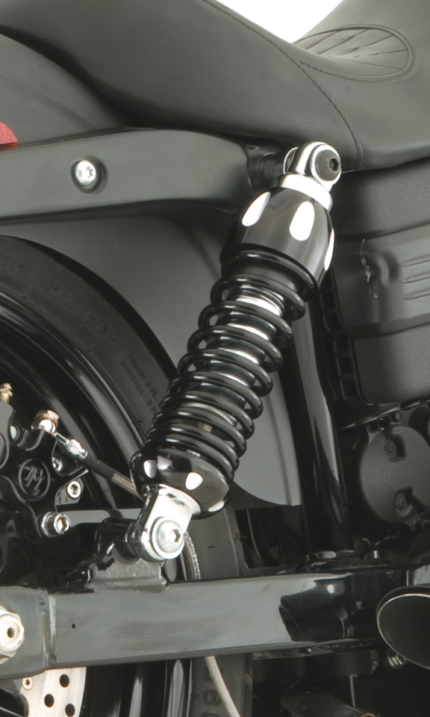 PS-430 4-speed shocks 12" black