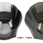 Quarter Fairing Gloss Black Clear Screen,