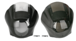 Quarter Fairing Gloss Black Clear Screen,