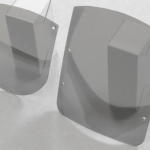 Quarter Fairing Repl. Screens Clear,