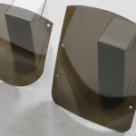 Quarter Fairing Repl. Screens Smoke,