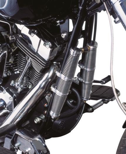 Slimline Oilcooler 280mm polished FXST