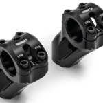 RSD Sector PB Risers 3" Two-Piece Black,