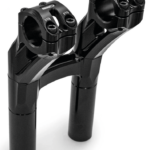 RSD Sector PB Risers 8" Two-Piece Black,