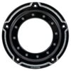 Porthole Derby Cover 5-hole Bi-Color Gloss Black