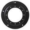 Porthole Derby Cover 5-hole Black Satin