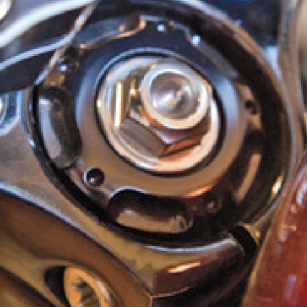 RSD STEERING STEM NUT FXST & WG