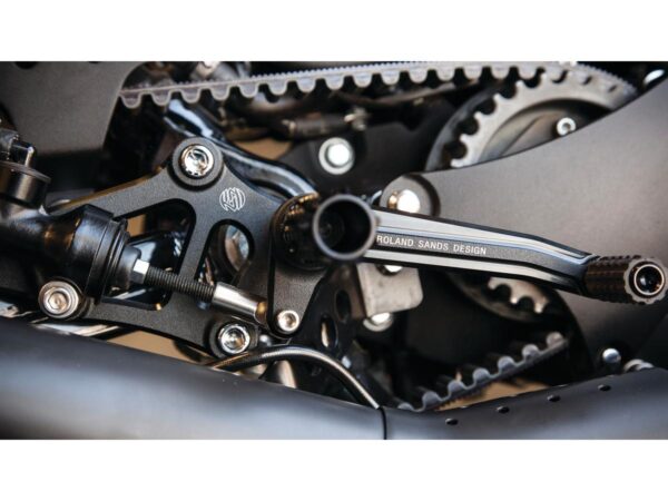 Rearset Controls for Sportsters Black Ops