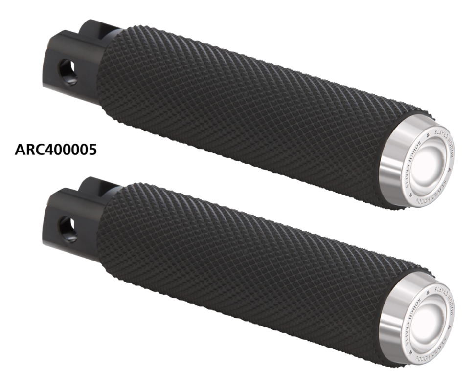 ROUGH CRAFTS DRIVER PEGS Chrome ST18-UP