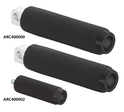 ROUGH CRAFTS FOOT PEG Black male mnt