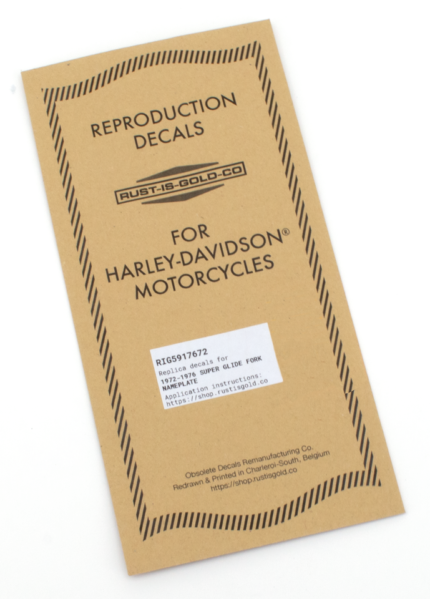 Fork Nameplate FX72-76