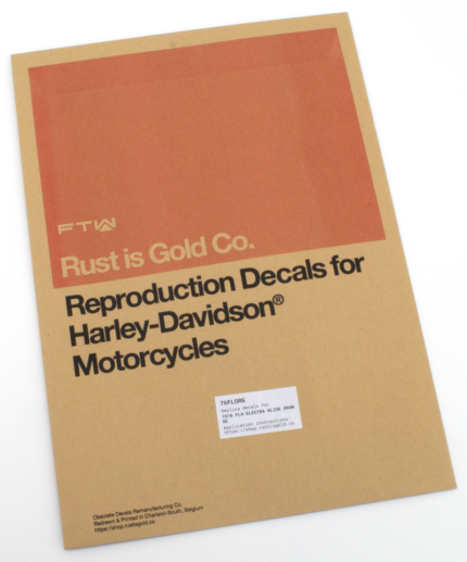 Tank Decals Orange FLH76