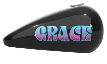 Tank Decals Pulp Fiction's "Grace"