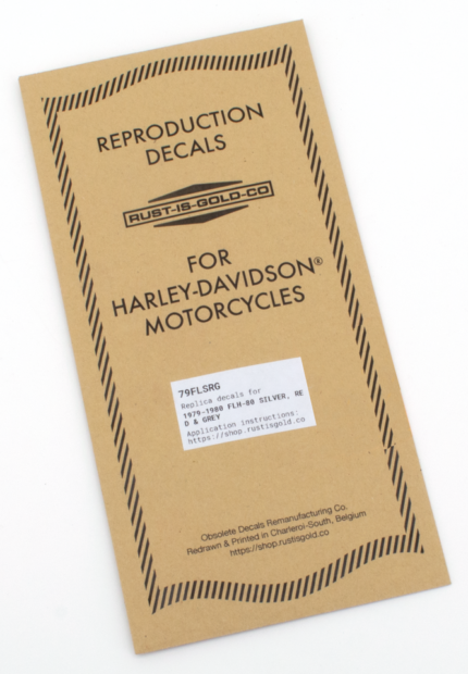 Tank Decals Silver/Red/Gray FLH79-80