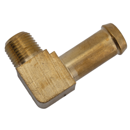 S&S Fitting 90deg 1/8-27NPTx.375" Brass