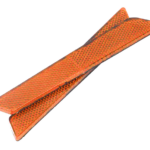 Saddlebag Latch Reflectors Orange FLH/T1,