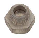 Plug gas/oil tank 45ci w/magnet WhitePlt