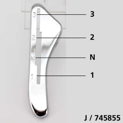 Shifter guide 3 speed chrome WL47-73