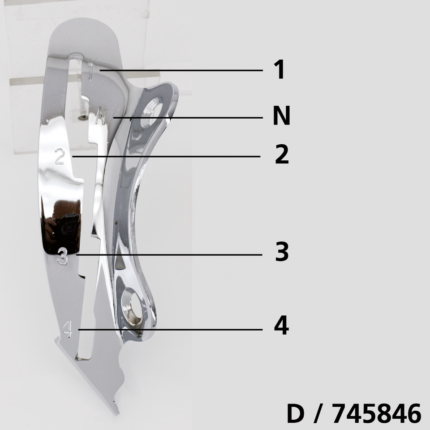 Shifter guide 4 speed all 1937-1946