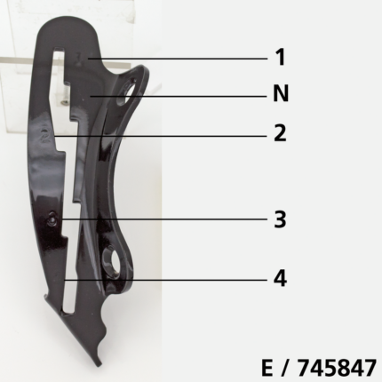 Shifter guide for 4 speed