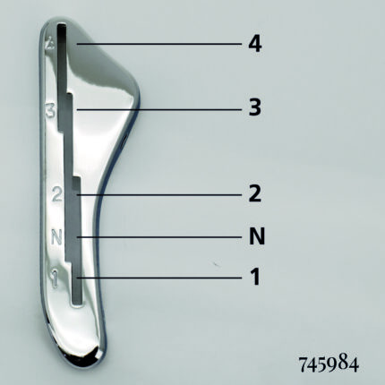 Shifterguide BT47-64 Chrome 4-speed