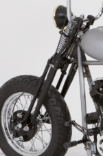 Springer fork 45CI black w/chrome spring