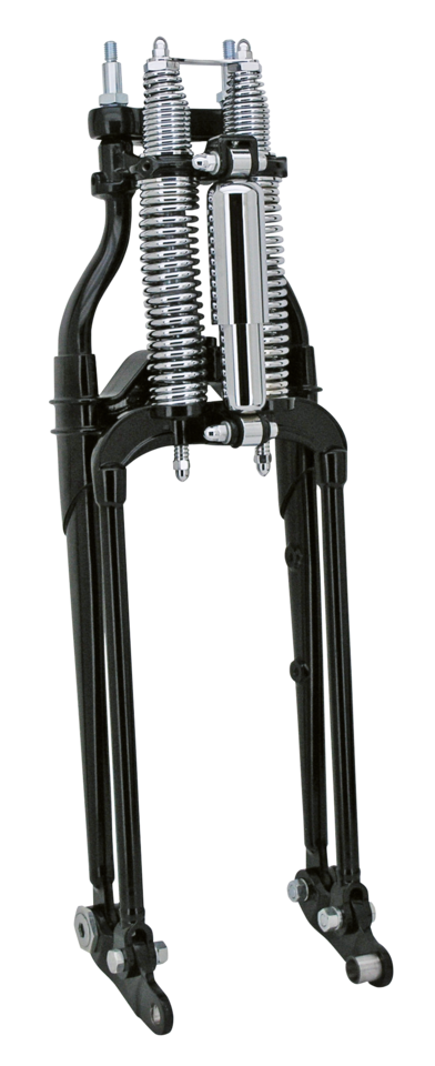 Stock style springer FLSTS97-04 Blck/chr