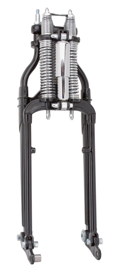 Stock style springer FLSTS97-04 Blk/chr